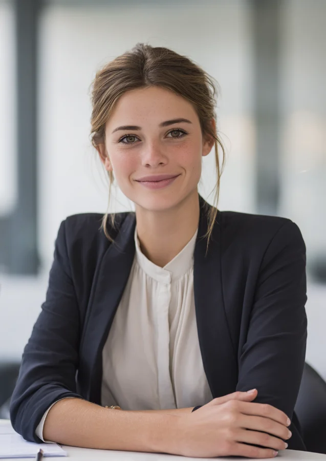 Uśmiechnięta księgowa z Biura Rachunkowego Bylica w Bielsku-Białej