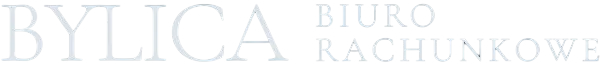 Logo tekstowe Biura Rachunkowego Bylica w Bielsku-Białej